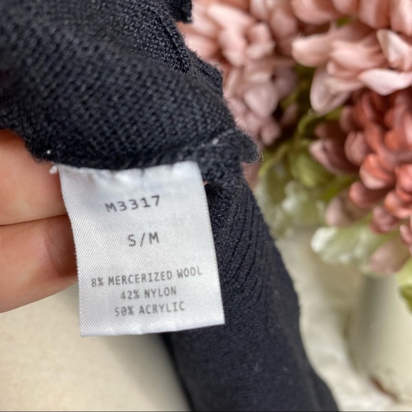 KERISMA Black oversized wool sweater - Picture 6 of 7